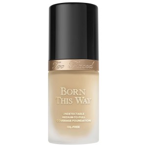 Too Faced Born This Way Natural Finish Longwear Liquid Foundation Color: Almond - Fair with Golden Undertones