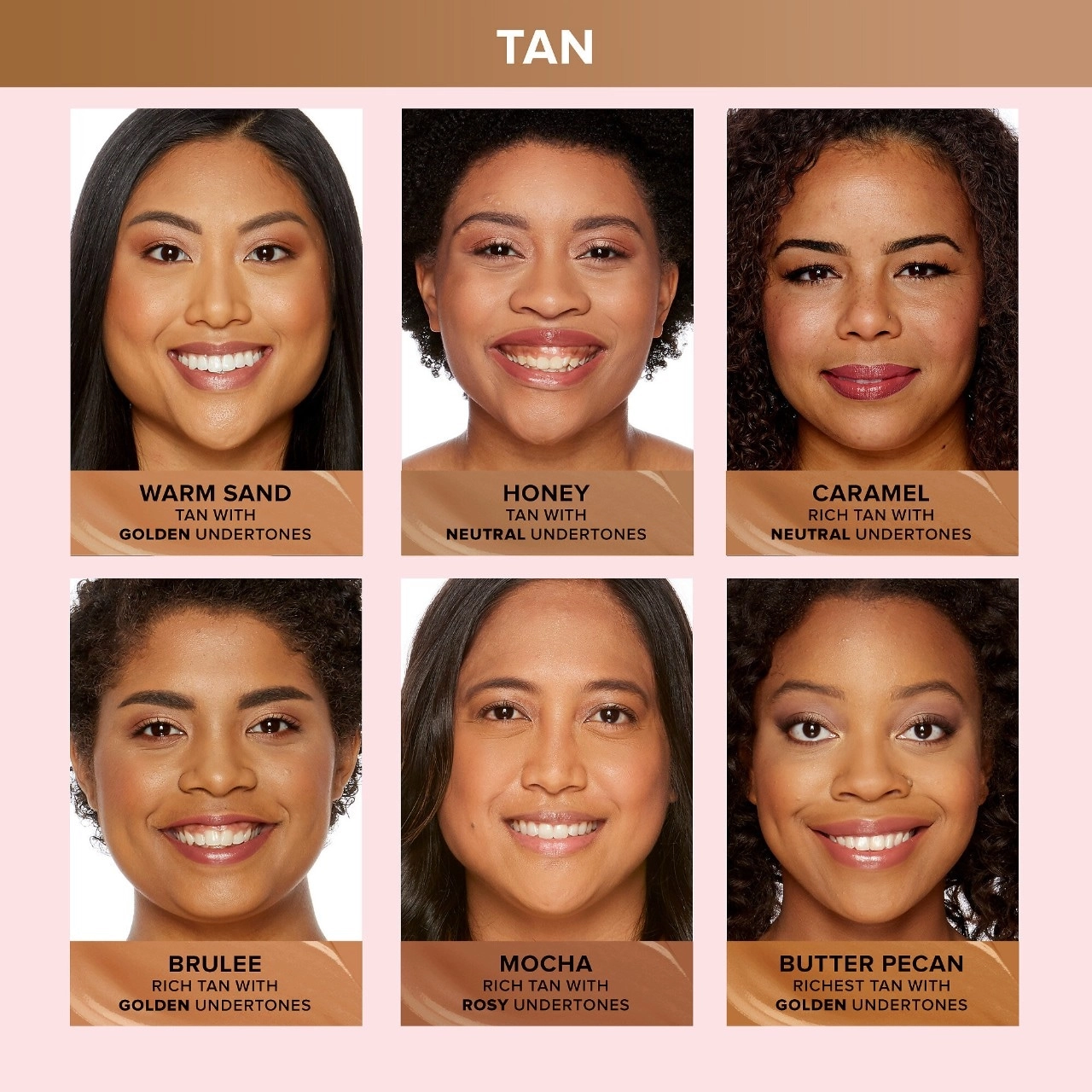 Too Faced Born This Way Natural Finish Longwear Liquid Foundation Color: Warm Sand - Tan with Golden Undertones - Image 6