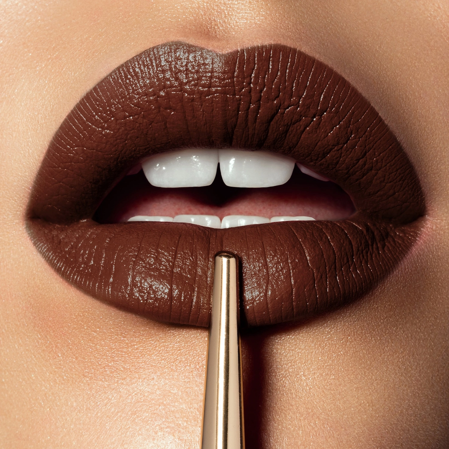 Hourglass Confession™ Ultra Slim High Intensity Refillable Lipstick - Deep Rose Brown - Image 5