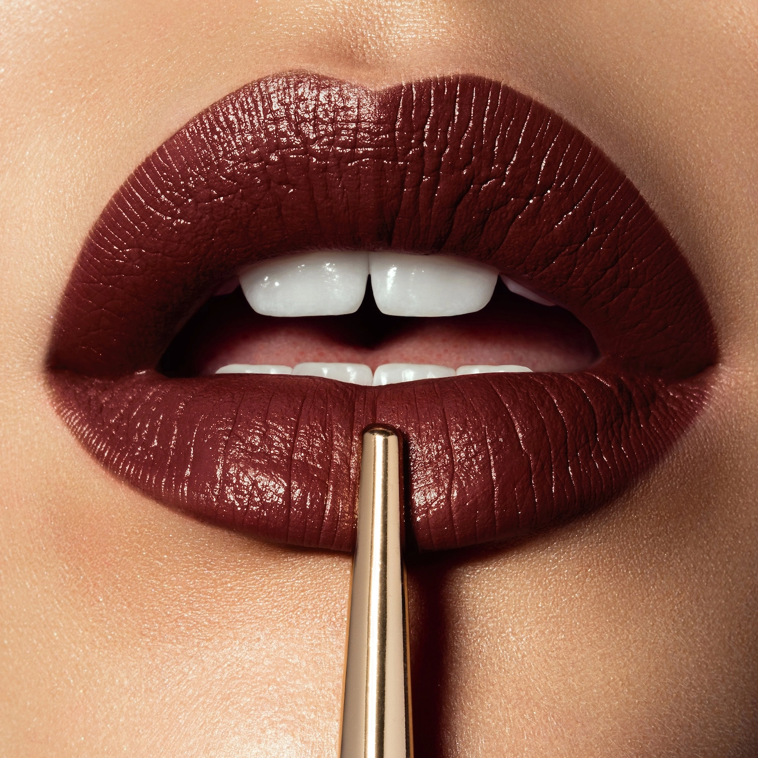 Hourglass Confession™ Ultra Slim High Intensity Lipstick Refill - At Night Brick Red - Image 7