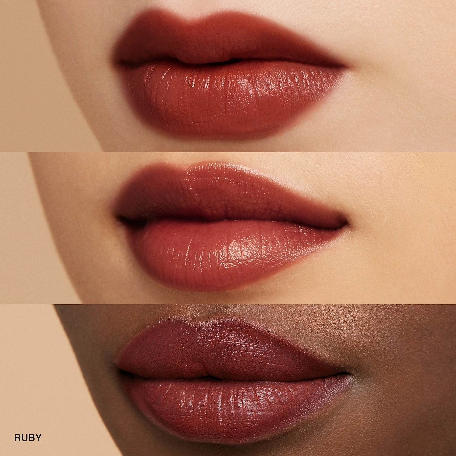 Bobbi Brown Crushed Lip Color - Ruby, Mid-Tone Ruby Red - Image 3