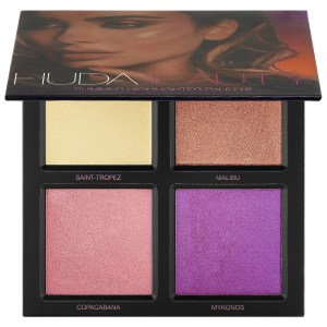 HUDA BEAUTY 3D Highlighter Palette – Summer Solstice Limited Edition