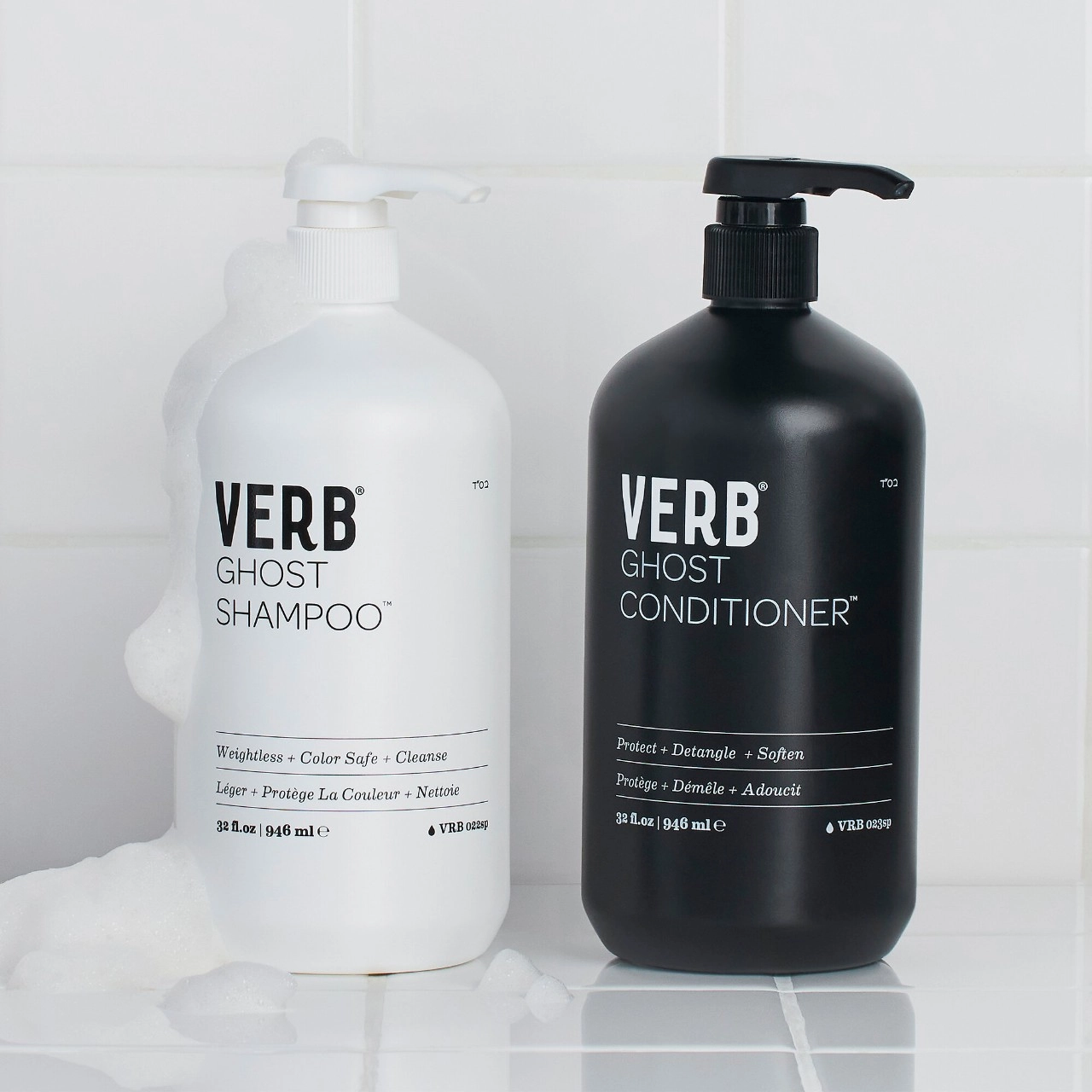 Verb Ghost Conditioner™ 32 oz/ 946 mL Vegan Hair Thinning Frizz UV Protection Gluten Free Increases Shine - Image 7