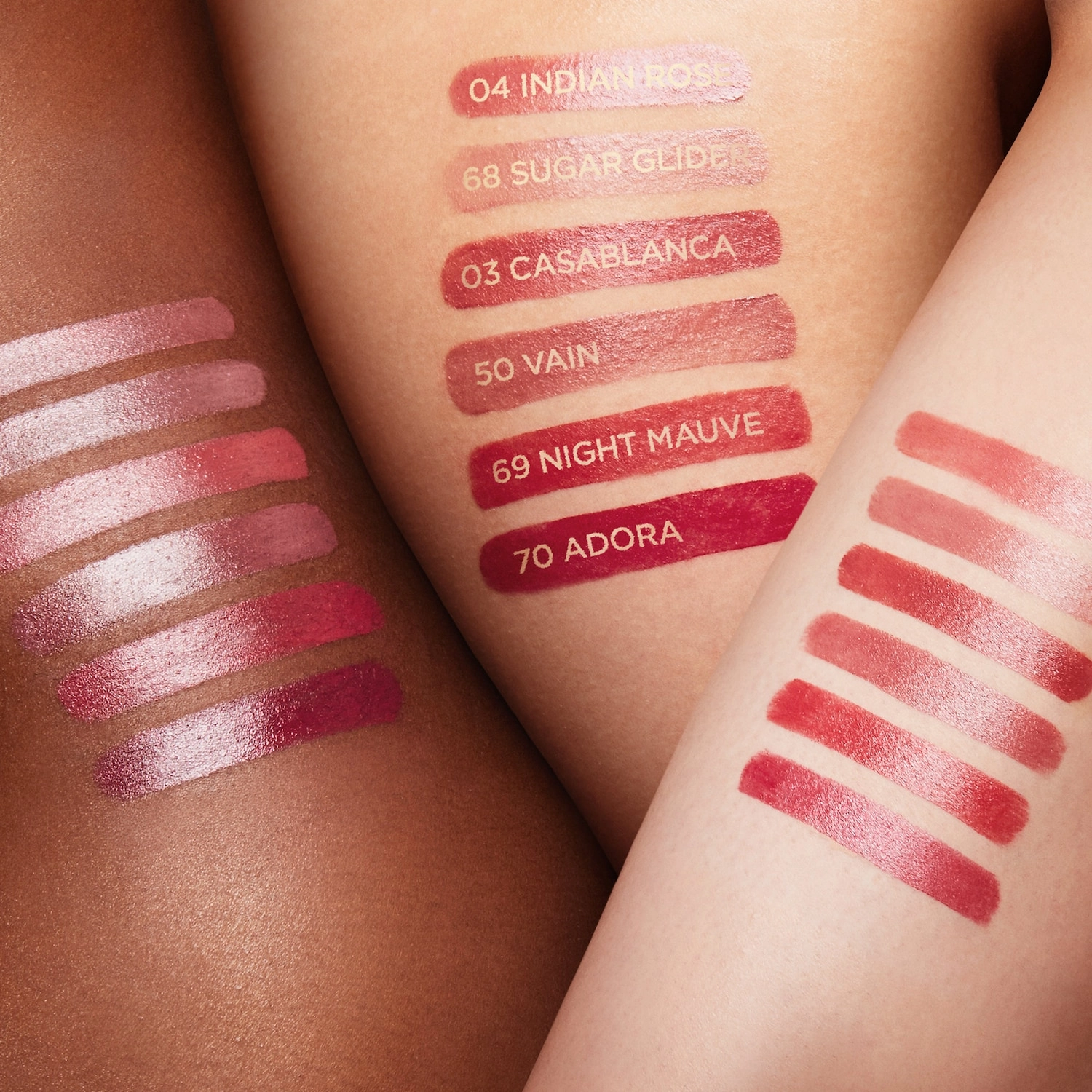 TOM FORD Lip Color Lipstick Color: 69 Night Mauve - Rich Cool Berry Satin Finish - Image 3