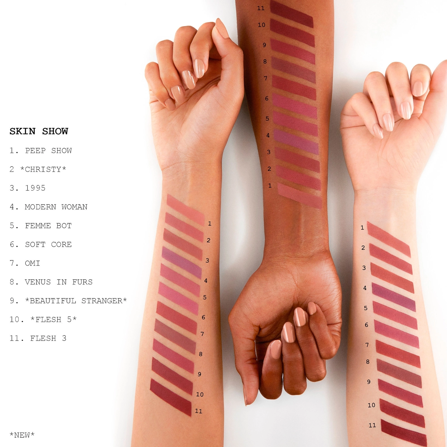 PAT McGRATH LABS MatteTrance™ Lipstick Color: Omi 107 - Mid-Tone Rose - Image 3
