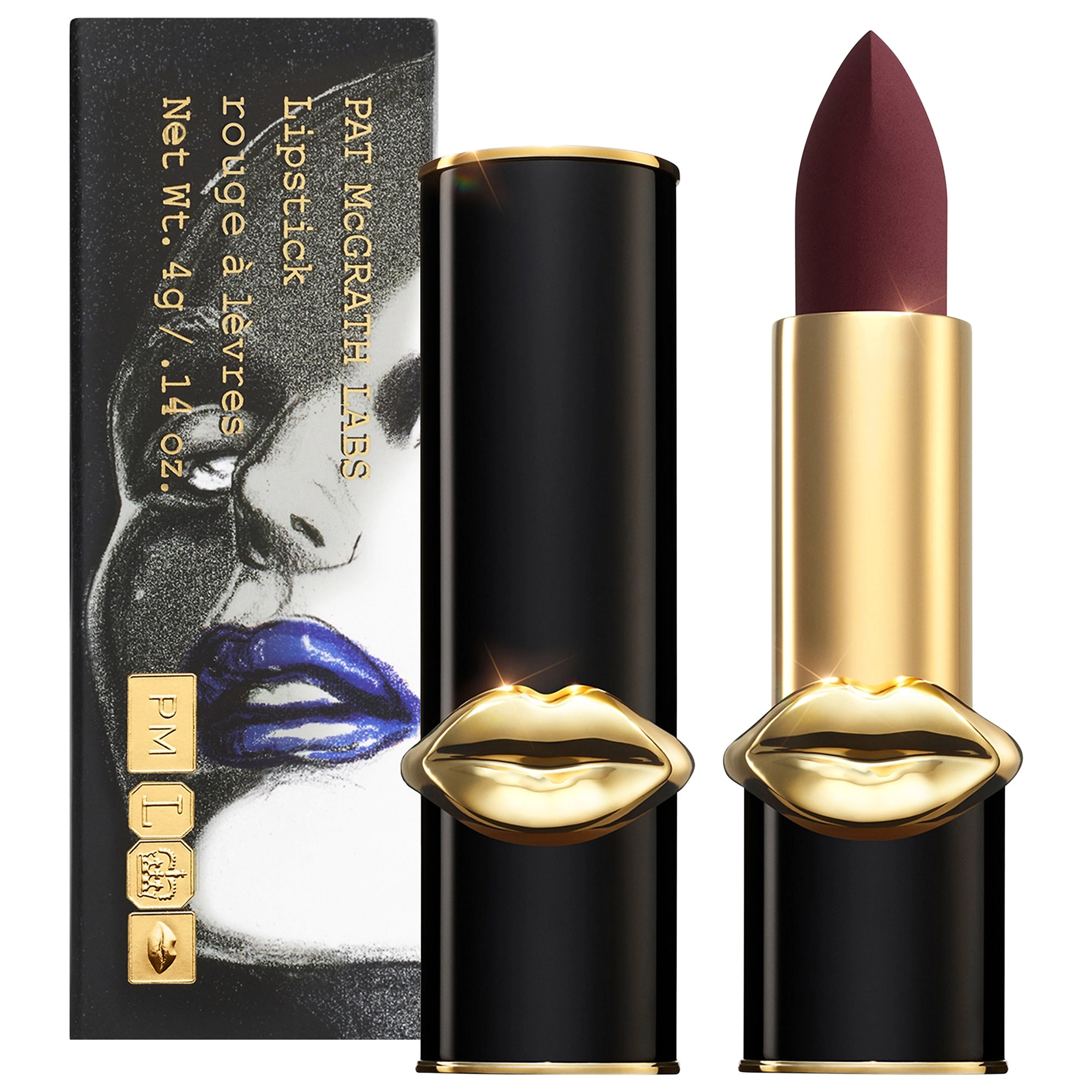 PAT McGRATH LABS MatteTrance™ Lipstick in McMenamy 200 - Deep Burgundy