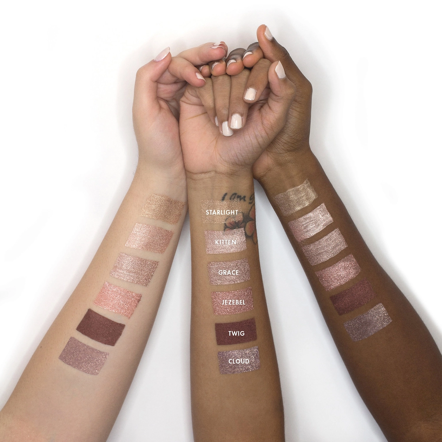 Stila Shimmer & Glow Liquid Eye Shadow Color: Cloud - Shimmering Lavender with Gold Pearl - Image 4