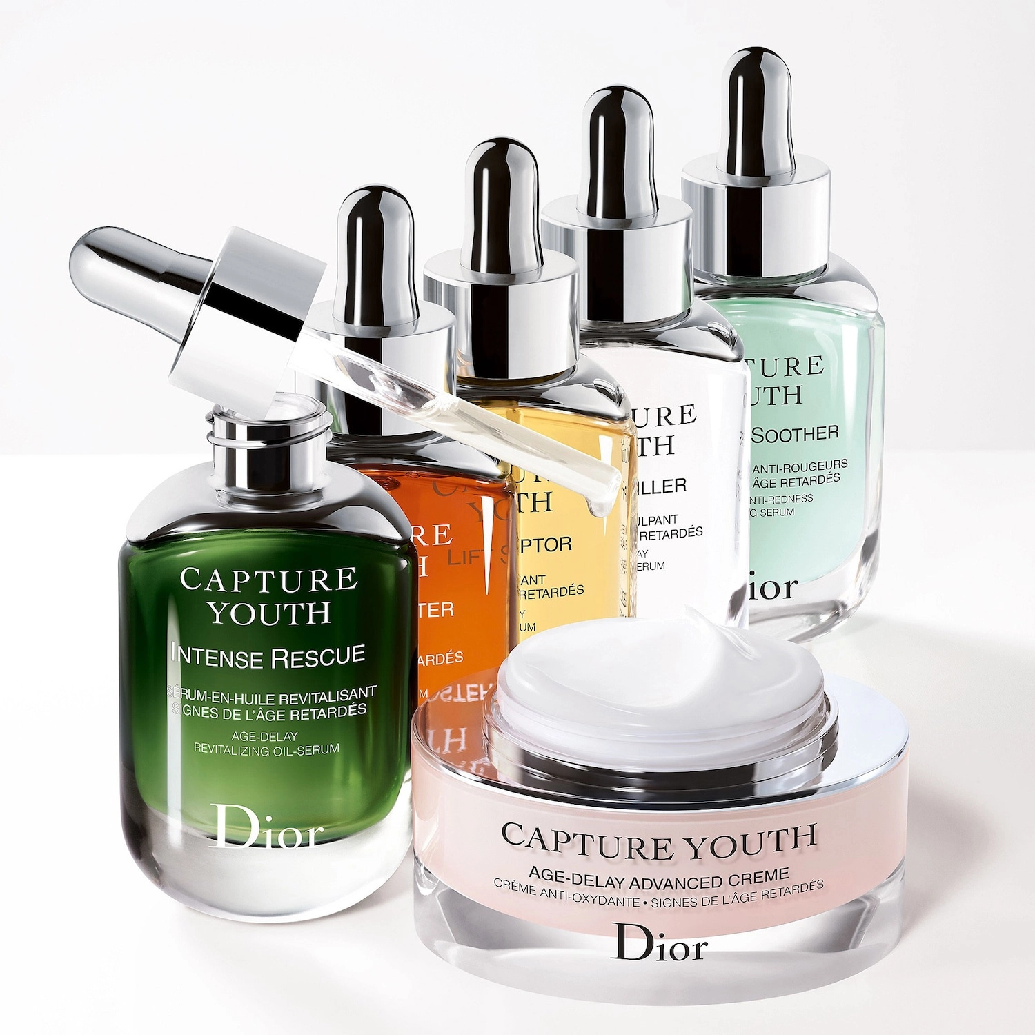 Dior Capture Youth Serum Collection - Uneven Texture, Dark Spots, Vitamin C, AHA/Glycolic Acid - Image 8