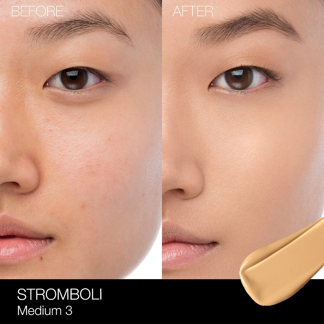 NARS Natural Radiant Longwear Foundation Color: Stromboli - Medium 3 - M3 - Image 3