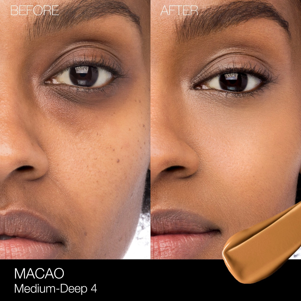NARS Natural Radiant Longwear Foundation Color: Macao - Medium 4 - MD4 - Image 2