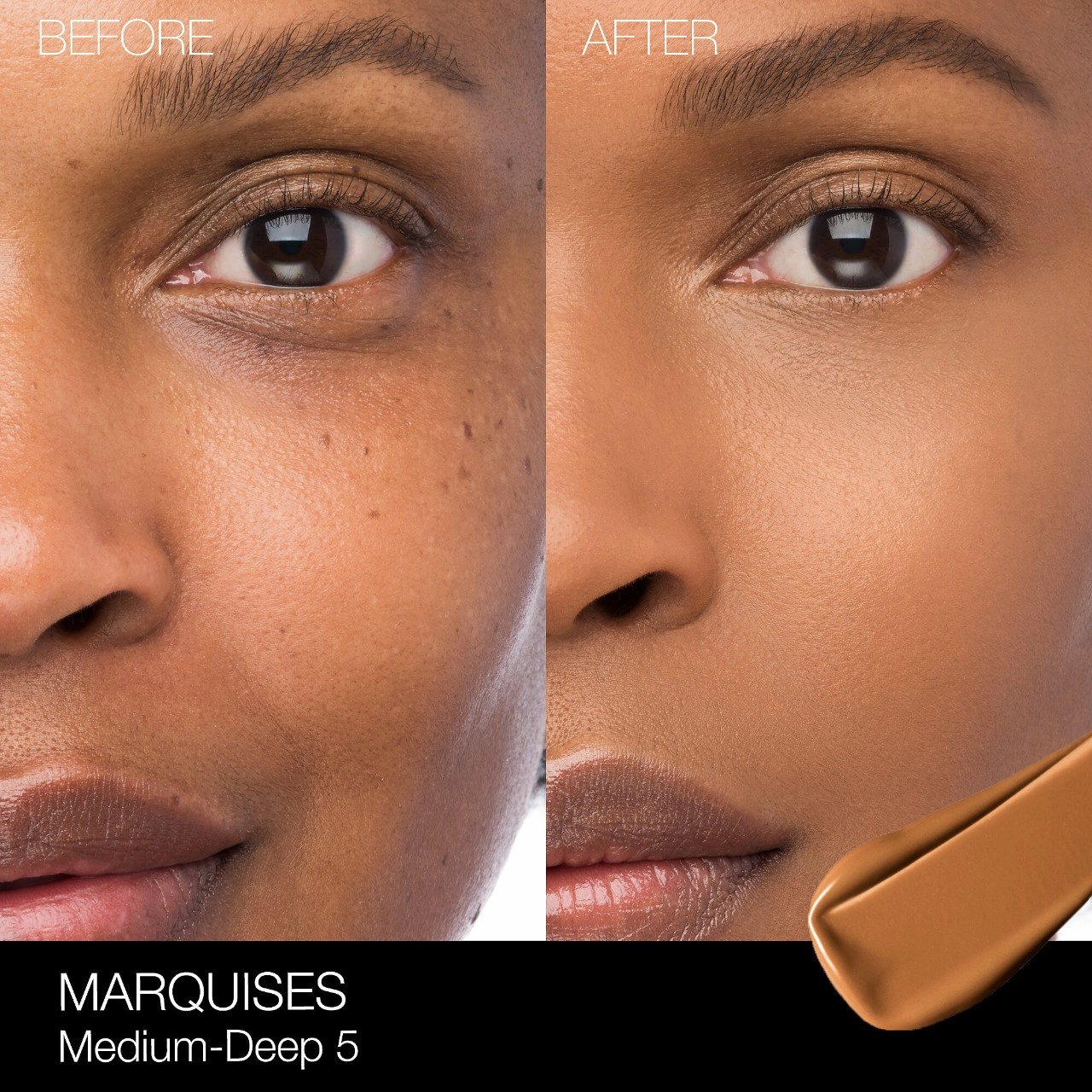 NARS Natural Radiant Longwear Foundation Color: Marquises - Medium Dark 5 - MD5 - Image 2