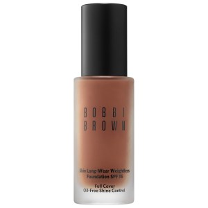 Bobbi Brown Skin Long-Wear Weightless Foundation SPF 15 Color: Warm Walnut (W-096)