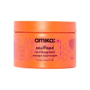 amika Soulfood Nourishing Hair Mask 8 oz/250 mL - Vegan, Increases Shine, Good for Dryness and Damage