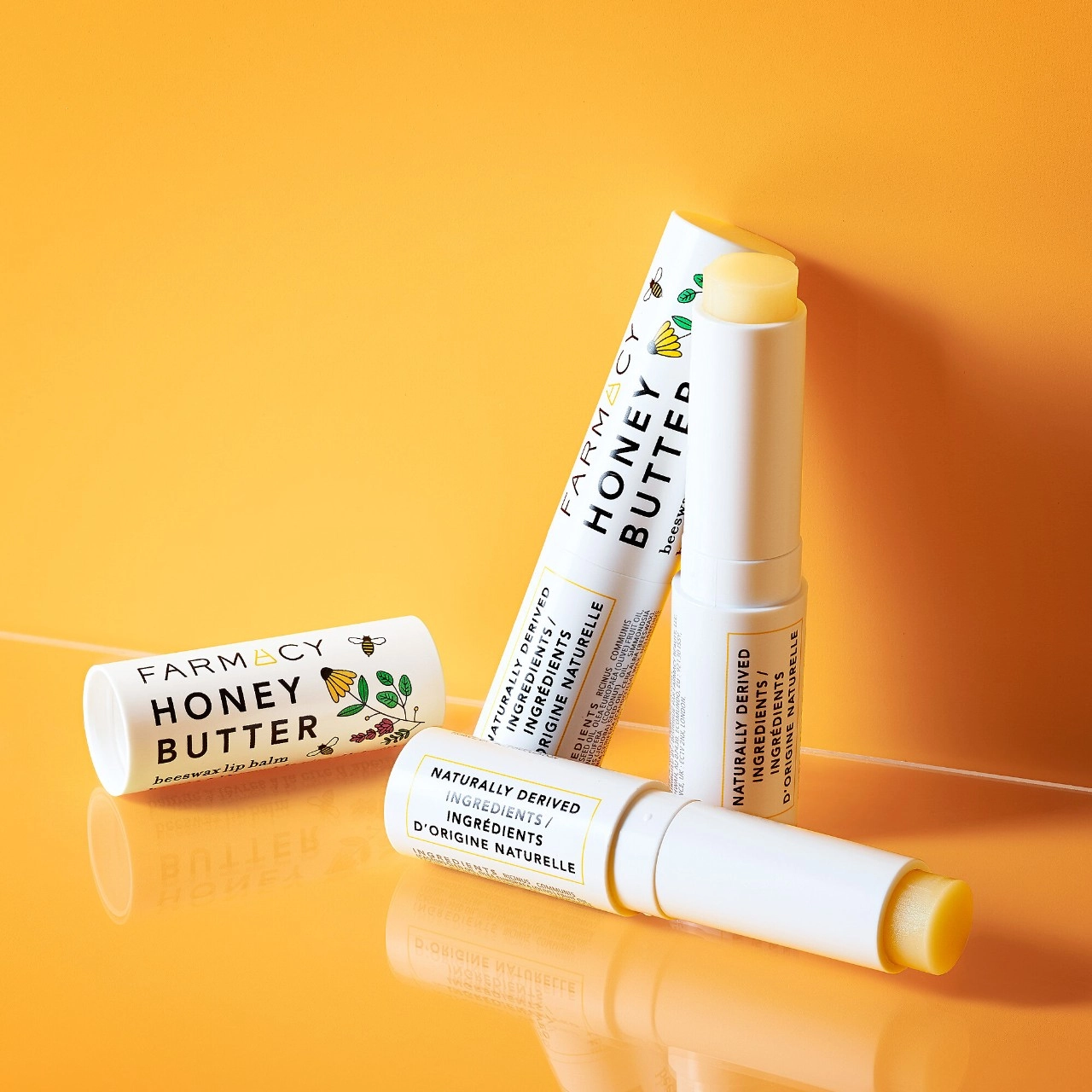 Farmacy Honey Butter Beeswax Lip Balm - 0.12 oz/3.4 g - Natural Finish - Image 2