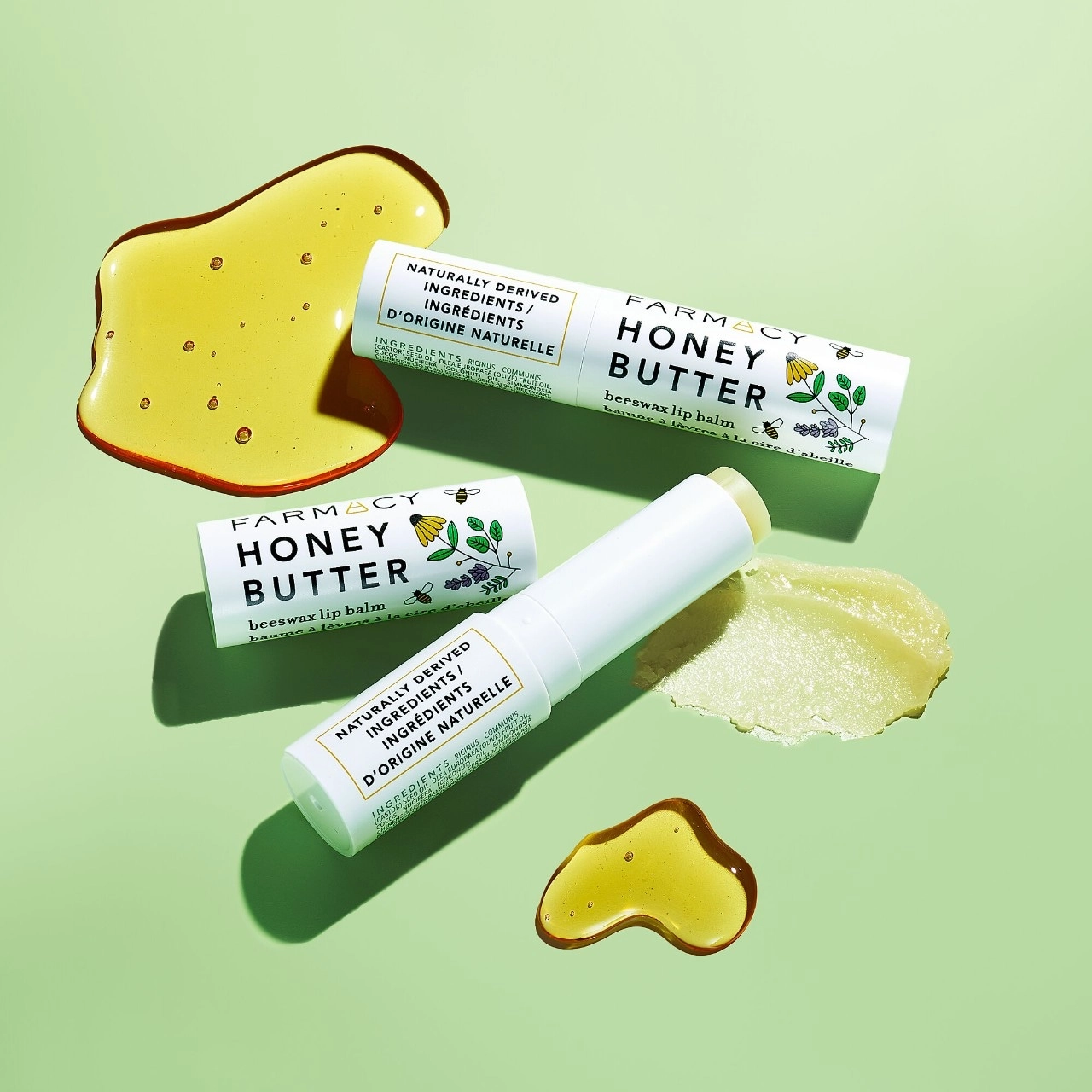Farmacy Honey Butter Beeswax Lip Balm - 0.12 oz/3.4 g - Natural Finish - Image 3