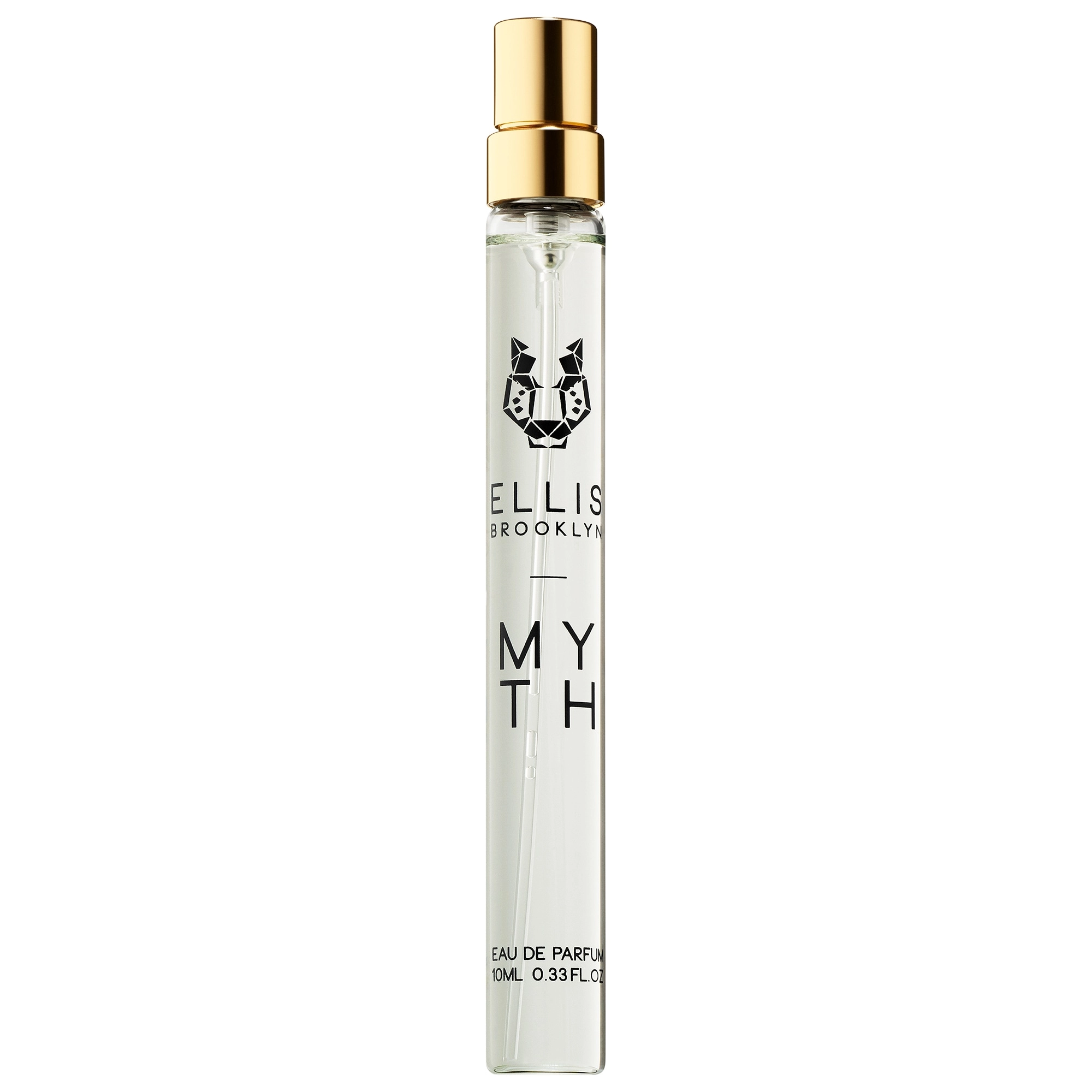 Ellis Brooklyn MYTH Eau de Parfum 0.33 oz/10 mL Travel Spray Vegan Clean + Planet Positive Fresh Scent