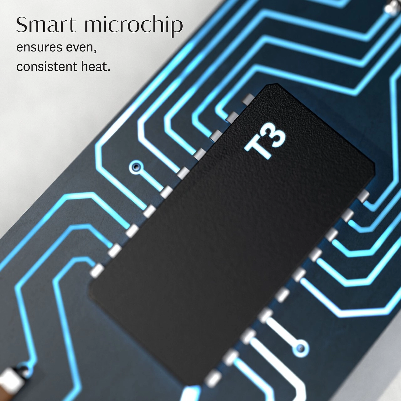 T3 SinglePass Wave Professional Tapered Ceramic Styling Wand - Image 8