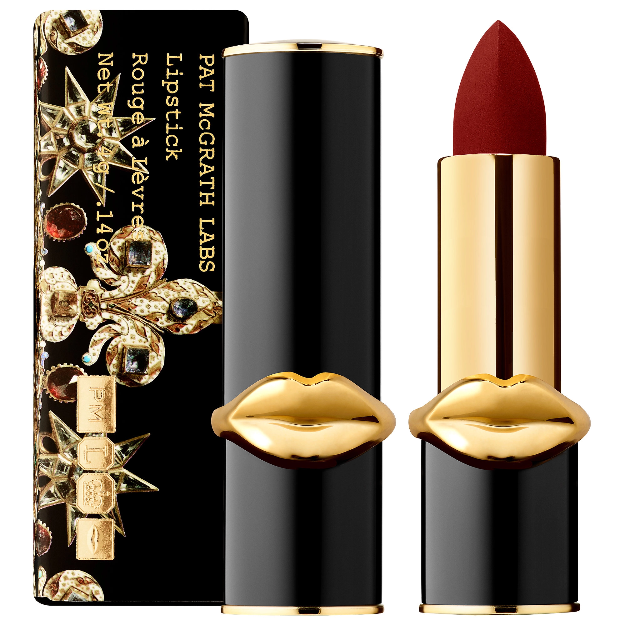 PAT McGRATH LABS MatteTrance™ Lipstick Color: Vendetta - Dark Red