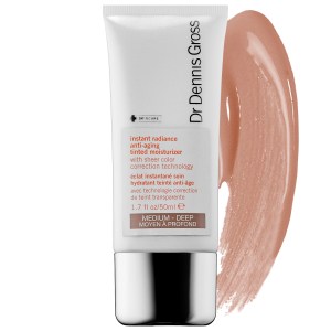 Dr. Dennis Gross Skincare Instant Radiance Anti-Aging Tinted Moisturizer - Medium-Deep