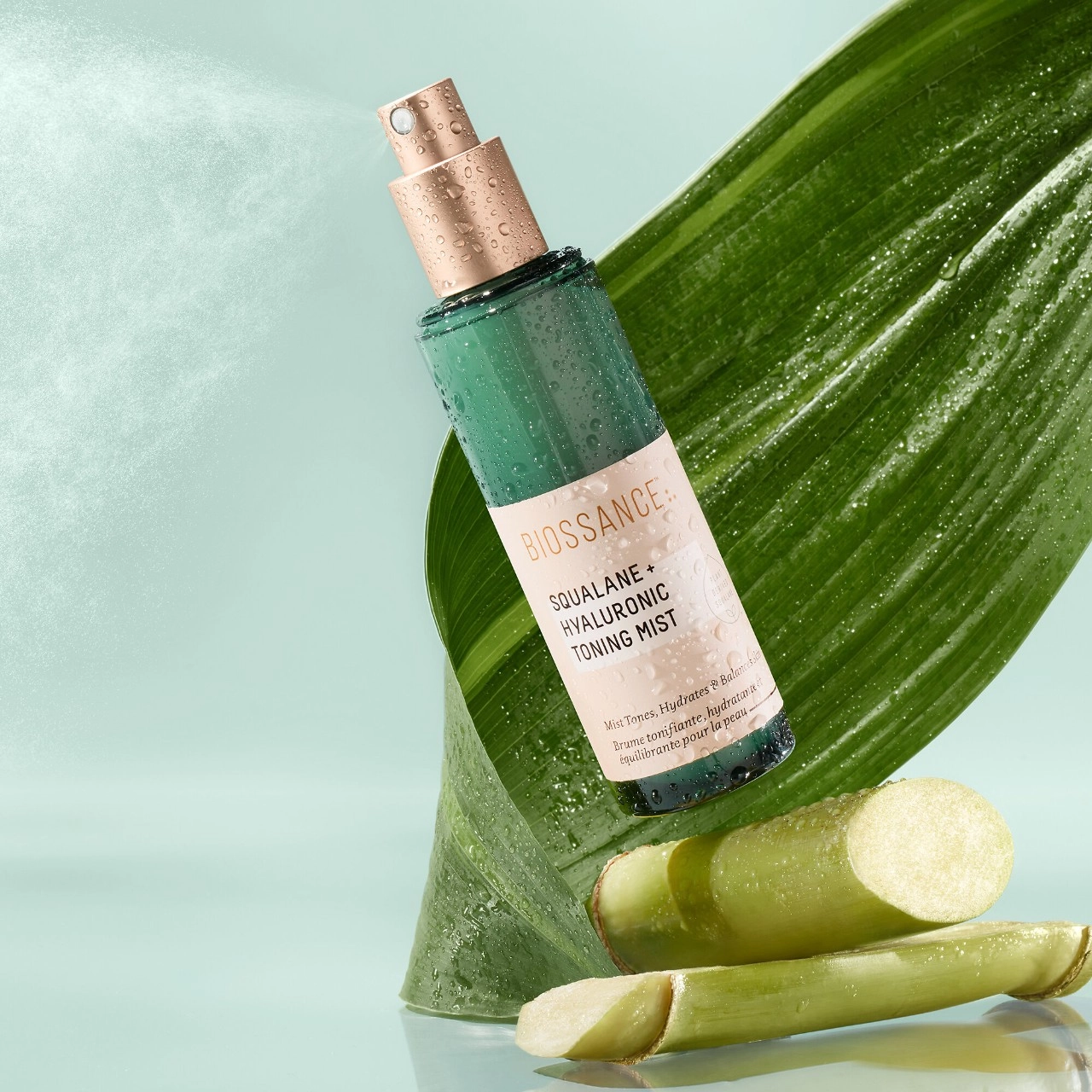 Biossance Squalane + Hyaluronic Toning Mist 2.53 oz / 75 mL - Image 2