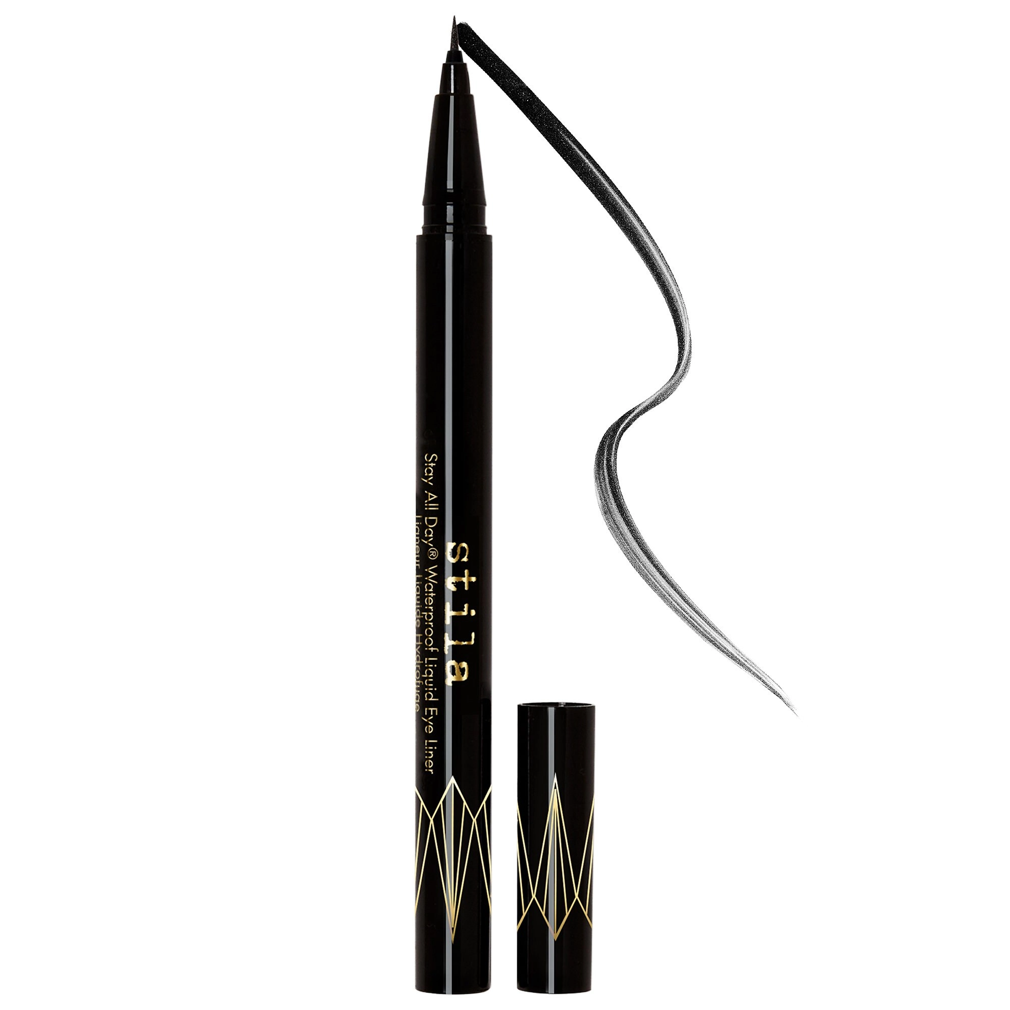 Stila Stay All Day® Waterproof Liquid Eye Liner - Micro Tip, Intense Black