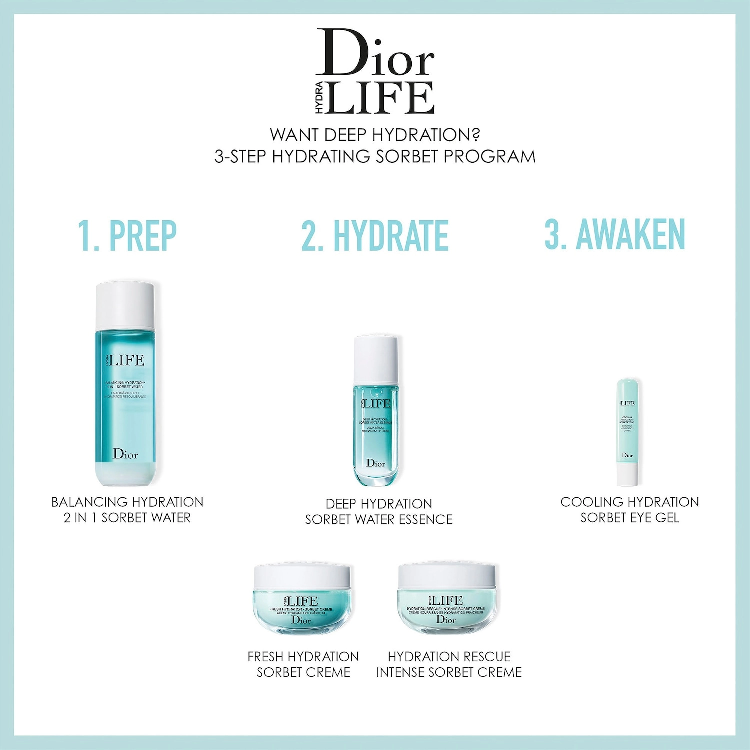 Dior Hydra Life Balancing Hydration 2 in 1 Sorbet Water - 5.9 oz/175 mL - Image 4