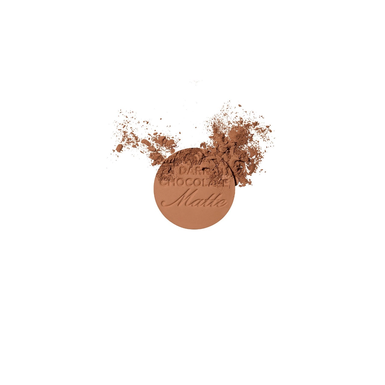 Too Faced Chocolate Soleil Matte Bronzer - Dark Chocolate, Long-Wearing Pressed Powder Formula - Image 3