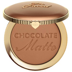 Too Faced Chocolate Soleil Matte Bronzer - Medium to Deep, Pressed Powder Formula