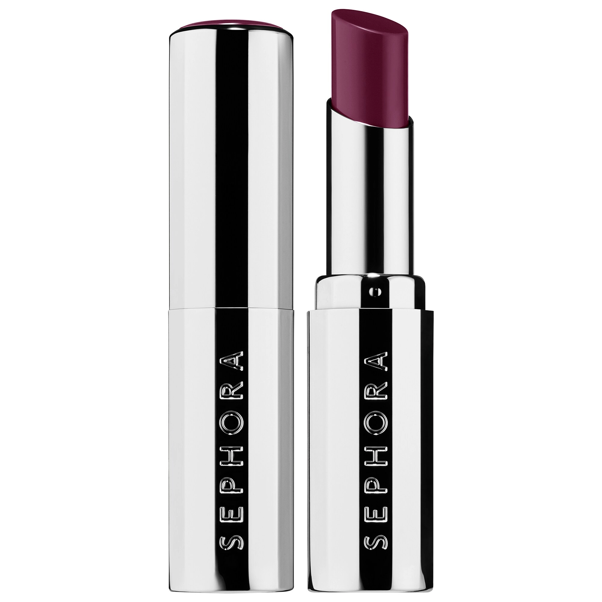 SEPHORA COLLECTION Rouge Lacquer Long-Lasting Lipstick - Color 06 Who Run The World (Eggplant Purple)