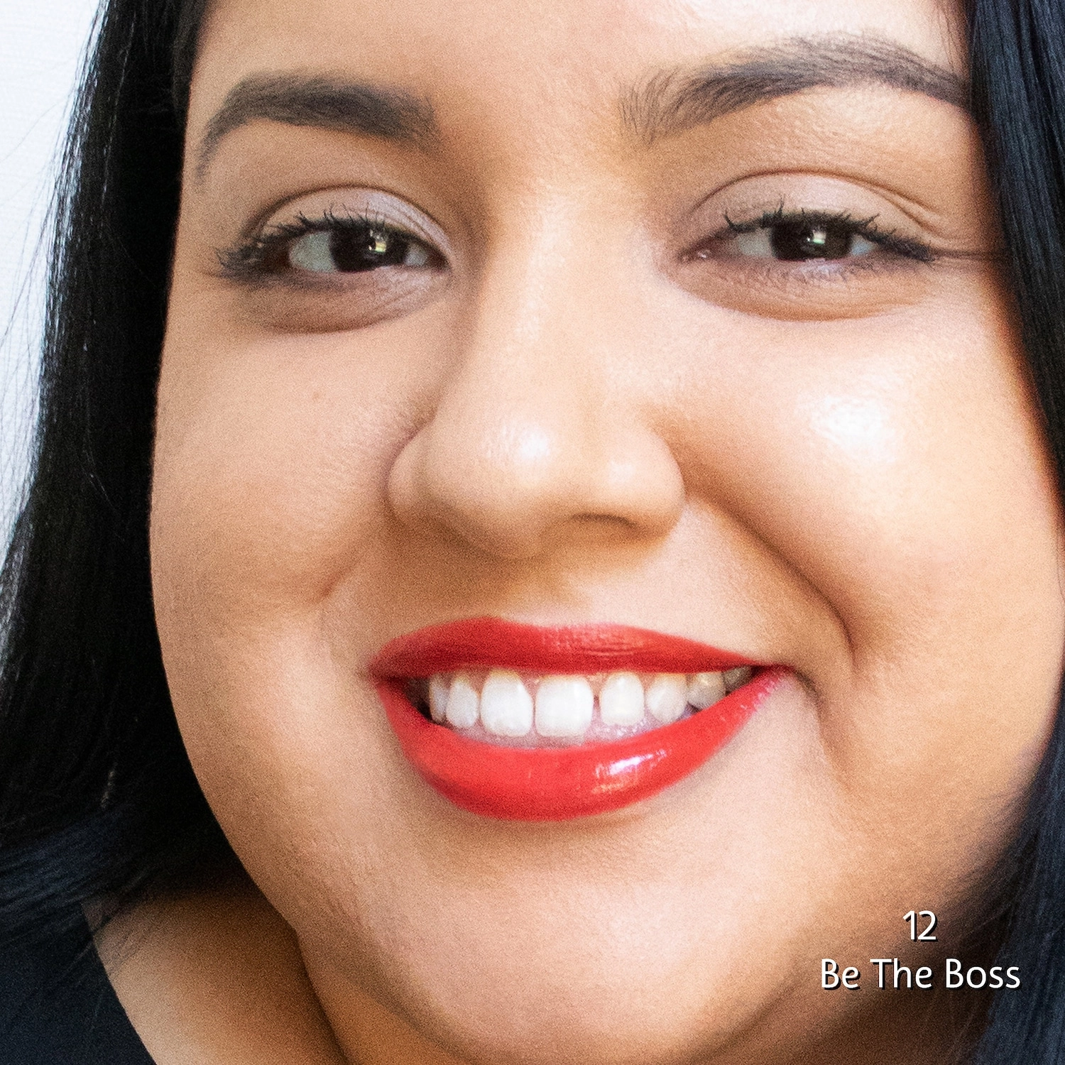 SEPHORA COLLECTION Rouge Lacquer Long-Lasting Lipstick - 12 Be The Boss (Red Orange) - Image 4