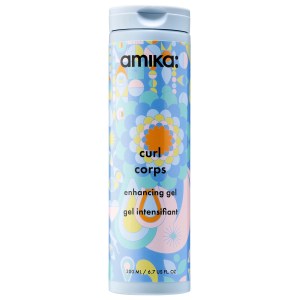 Amika Curl Corps Curl Enhancing Hair Gel 6.7 oz/200 mL Vegan Clean + Planet Positive Coily Hair Frizz Curly Dryness