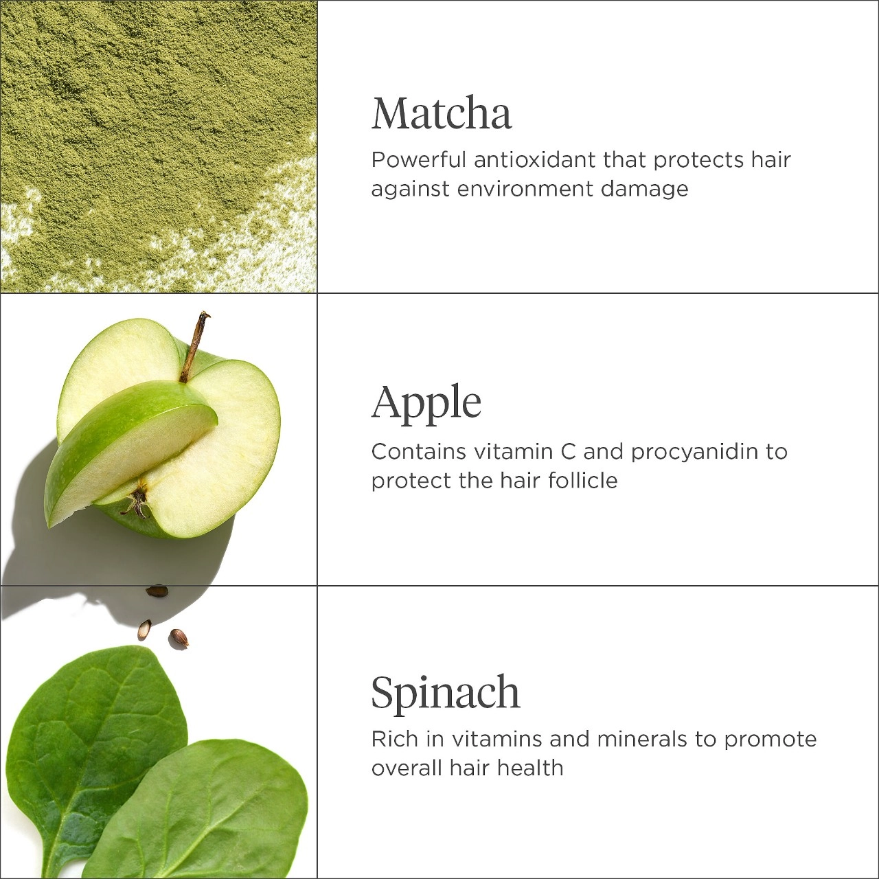 Briogeo Superfoods Matcha + Apple Replenishing Shampoo - Image 4