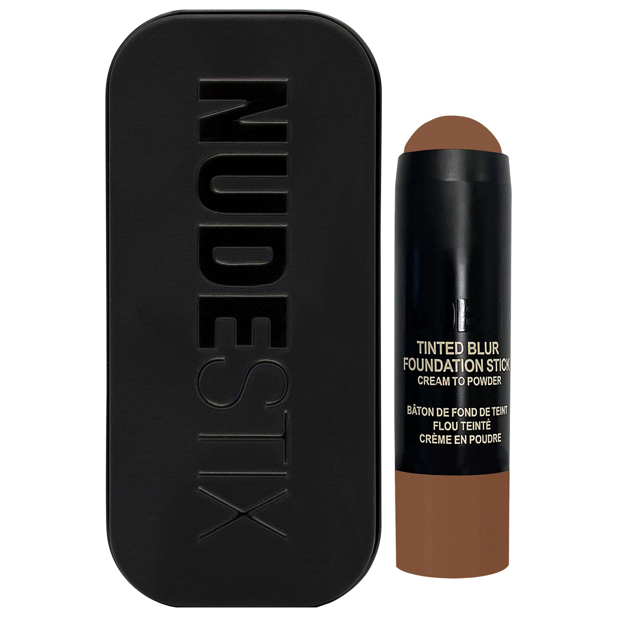 NUDESTIX Tinted Blur Foundation Stick in Nude Deep 9 - Medium-Deep Tan