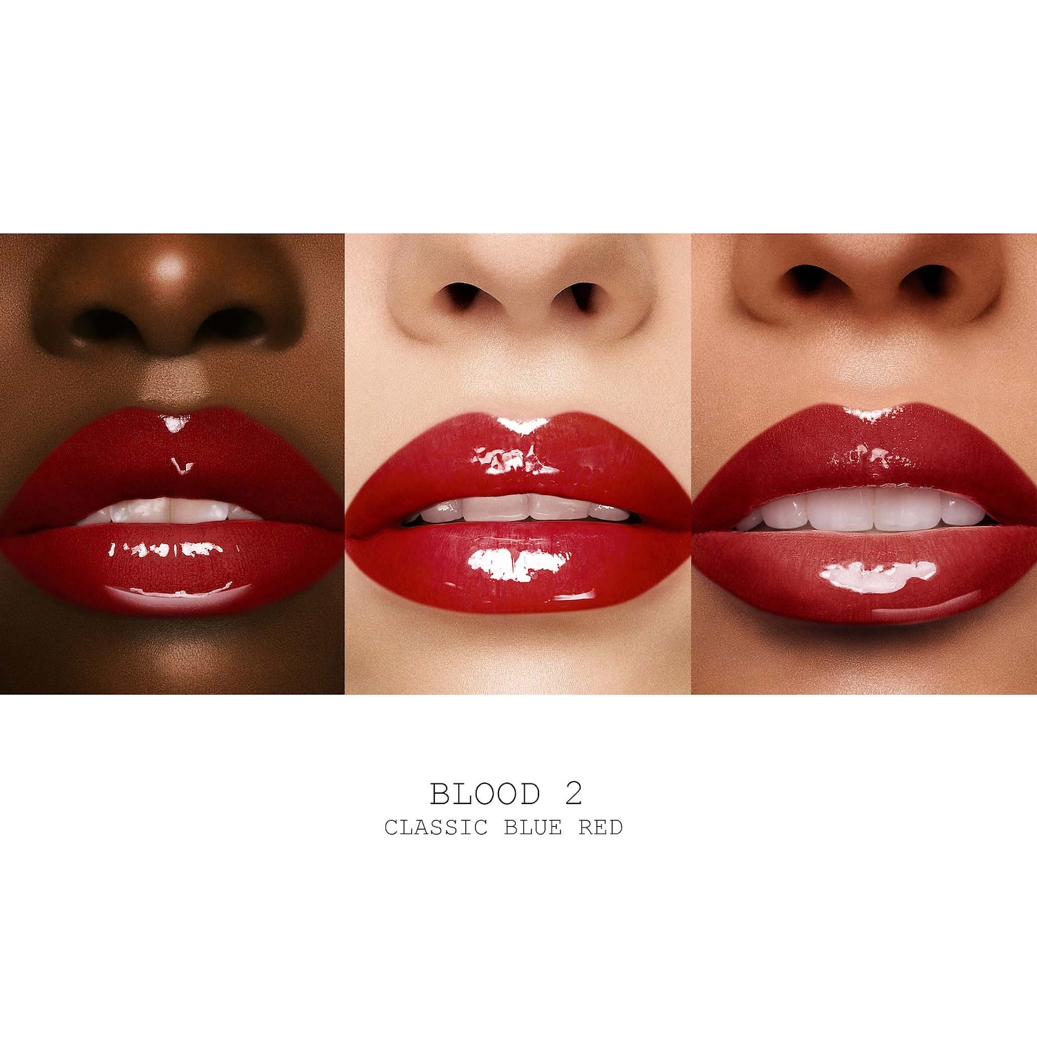 PAT McGRATH LABS LUST: Lip Gloss in Blood 2 - Classic Blue Red Color Vegan High Shine Finish - Image 2