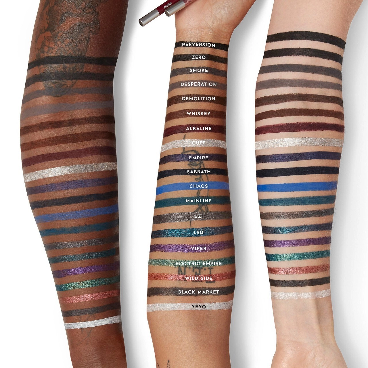 Urban Decay 24/7 Glide-On Waterproof Eyeliner Pencil - Double Life, Reddish-Brown Metallic - Image 10