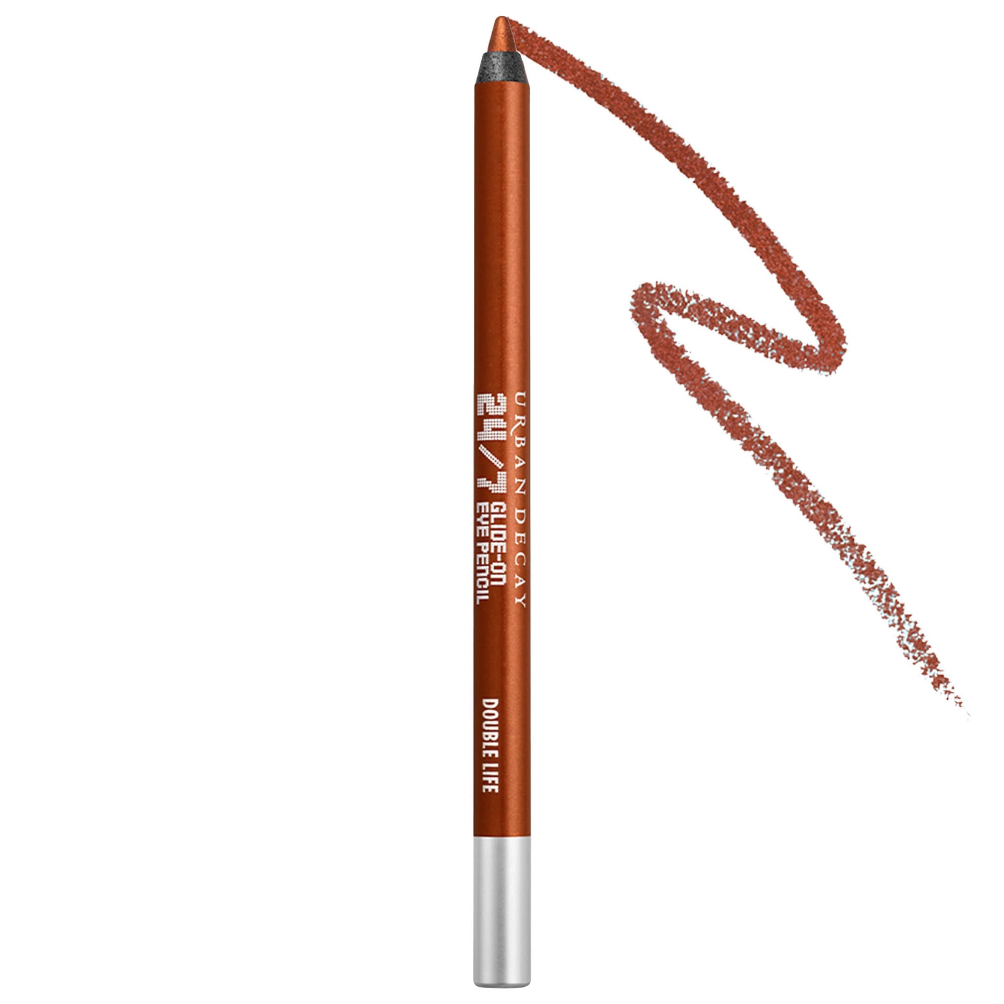 Urban Decay 24/7 Glide-On Waterproof Eyeliner Pencil - Double Life, Reddish-Brown Metallic