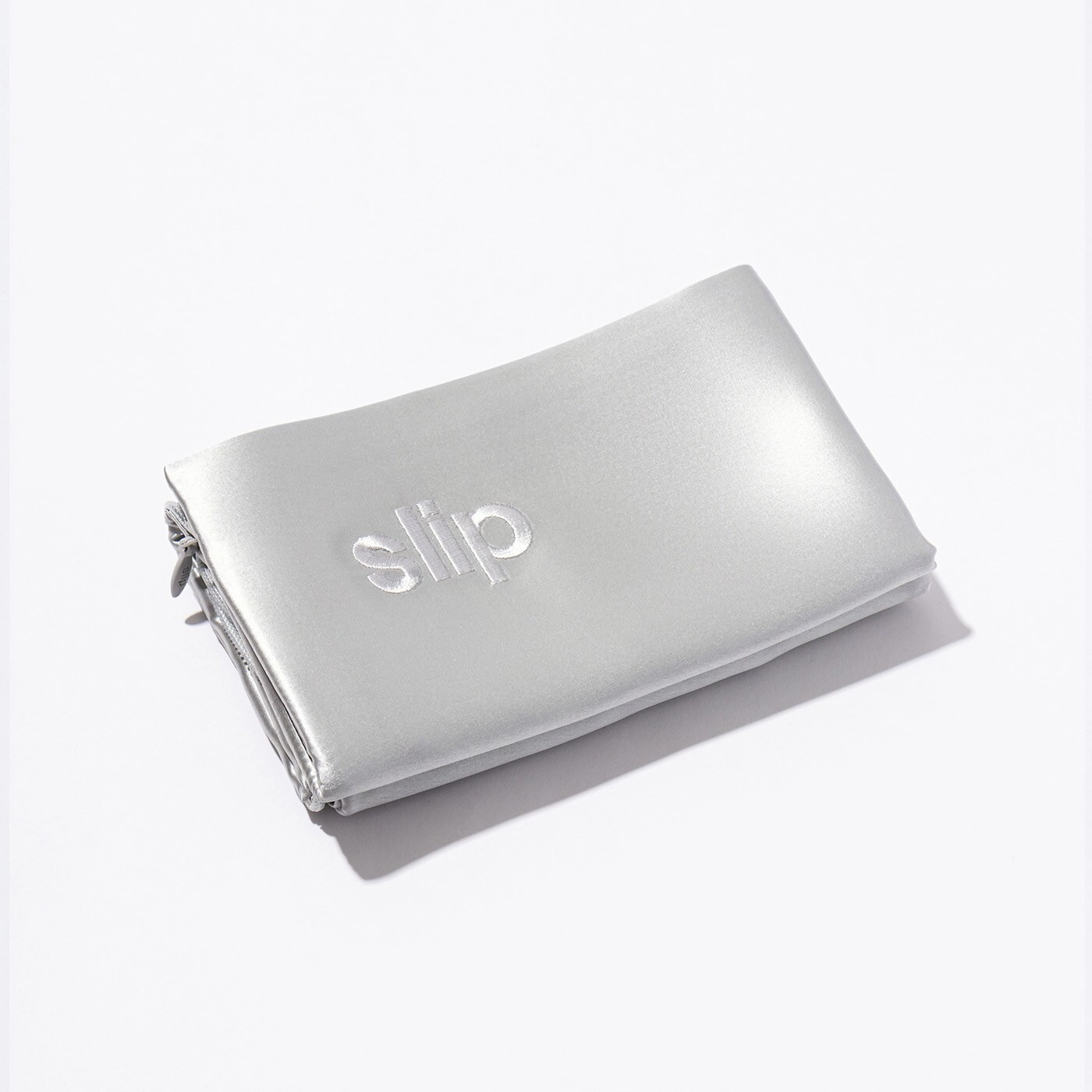 Slip Silk Pillowcase - Standard/Queen Silver - Image 14