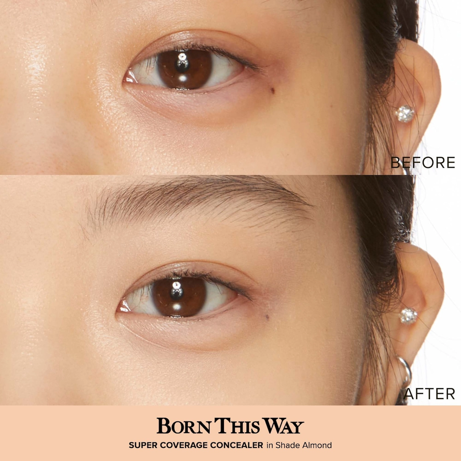 Too Faced Born This Way Super Coverage Multi-Use Longwear Concealer Color: Almond - Image 4