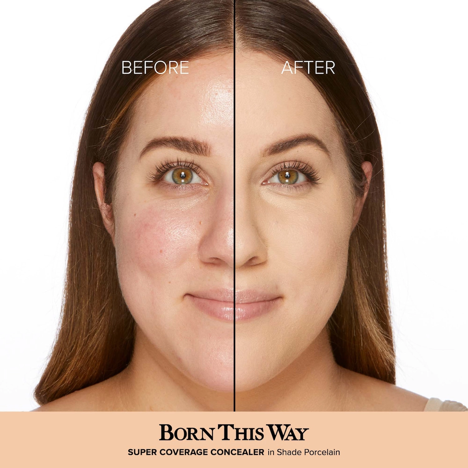 Too Faced Born This Way Super Coverage Multi-Use Longwear Concealer - Porcelain, Vegan - Image 3
