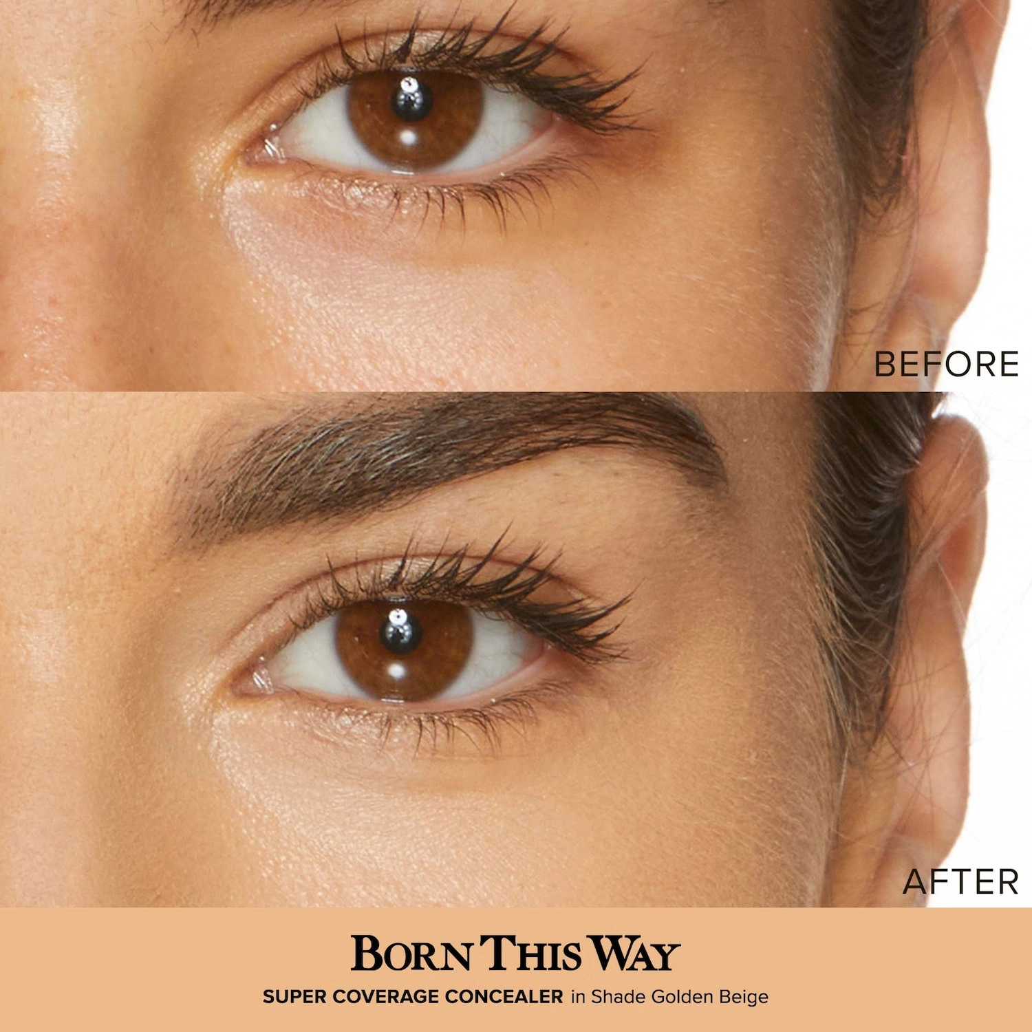 Too Faced Born This Way Super Coverage Multi-Use Longwear Concealer Color: Golden Beige - Image 4