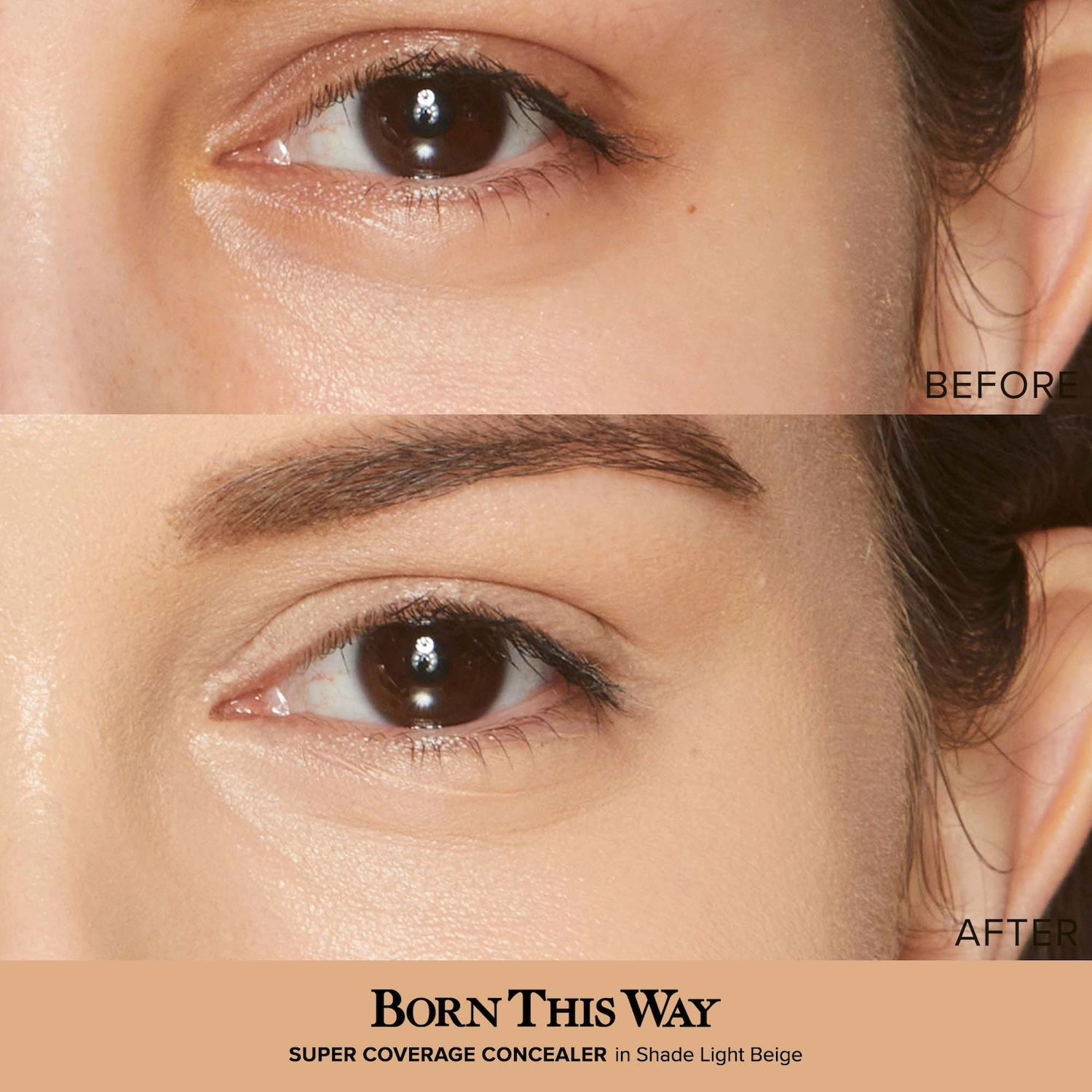 Too Faced Born This Way Super Coverage Multi-Use Longwear Concealer - Light Beige - Image 4