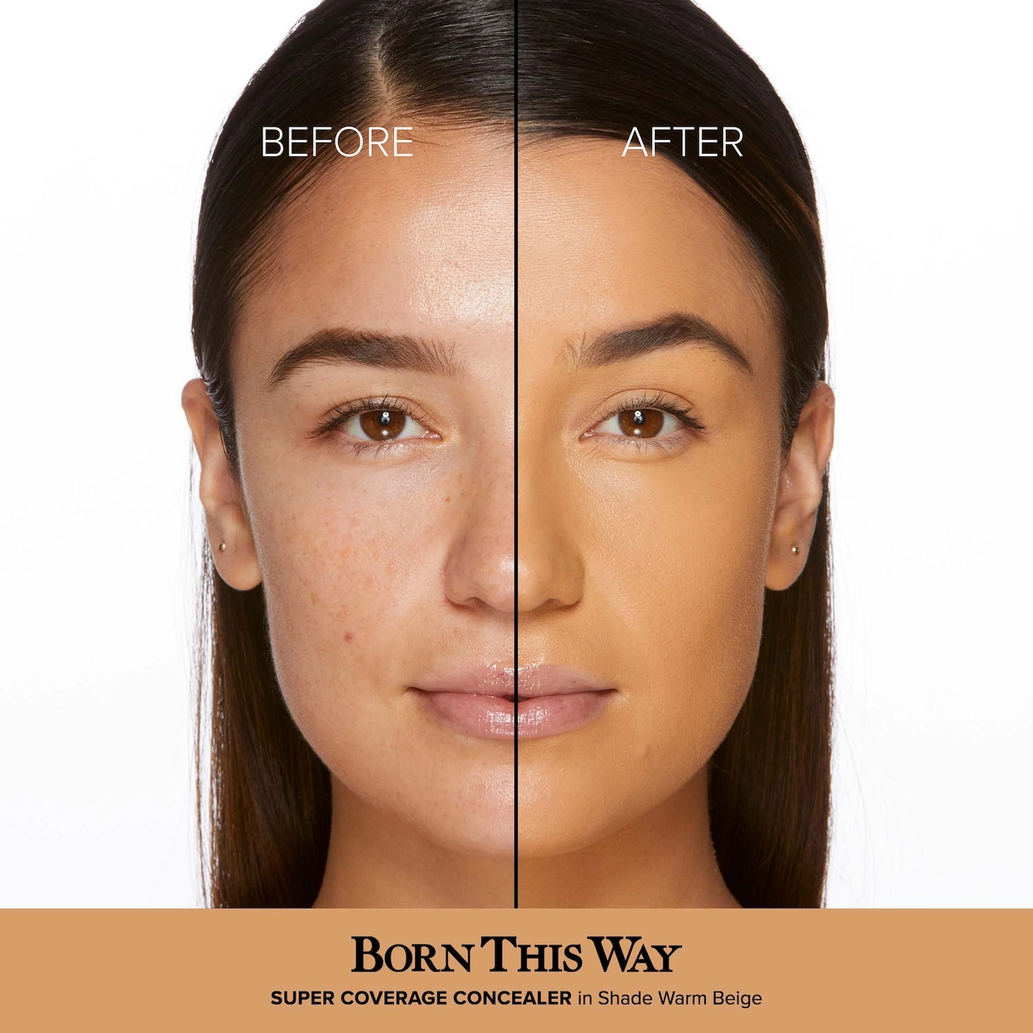 Too Faced Born This Way Super Coverage Multi-Use Longwear Concealer Color: Warm Beige - Image 3
