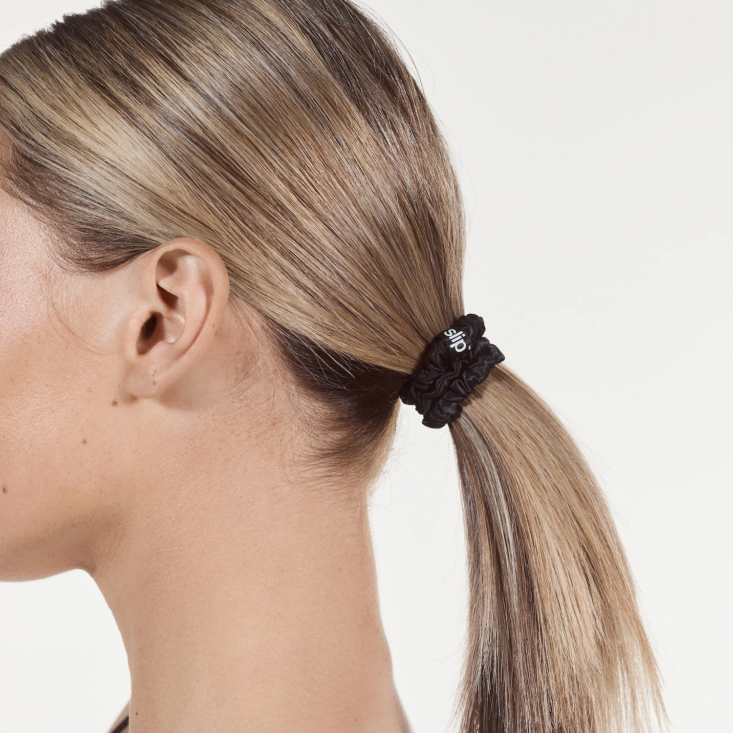 Slip Small Slipsilk™ Scrunchies - Black, Pink, Caramel - Image 4