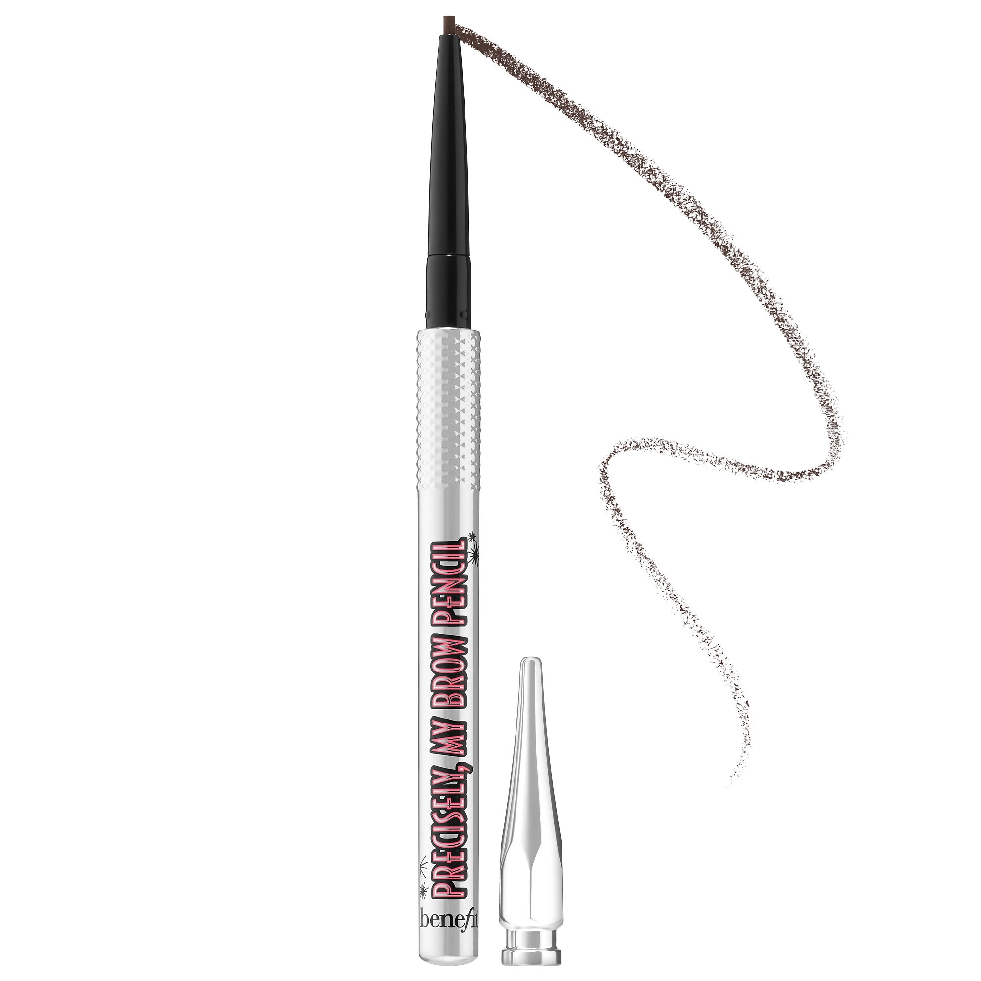 Benefit Cosmetics Mini Precisely, My Brow Pencil Waterproof Eyebrow Definer - Shade 4, Warm Deep Brown
