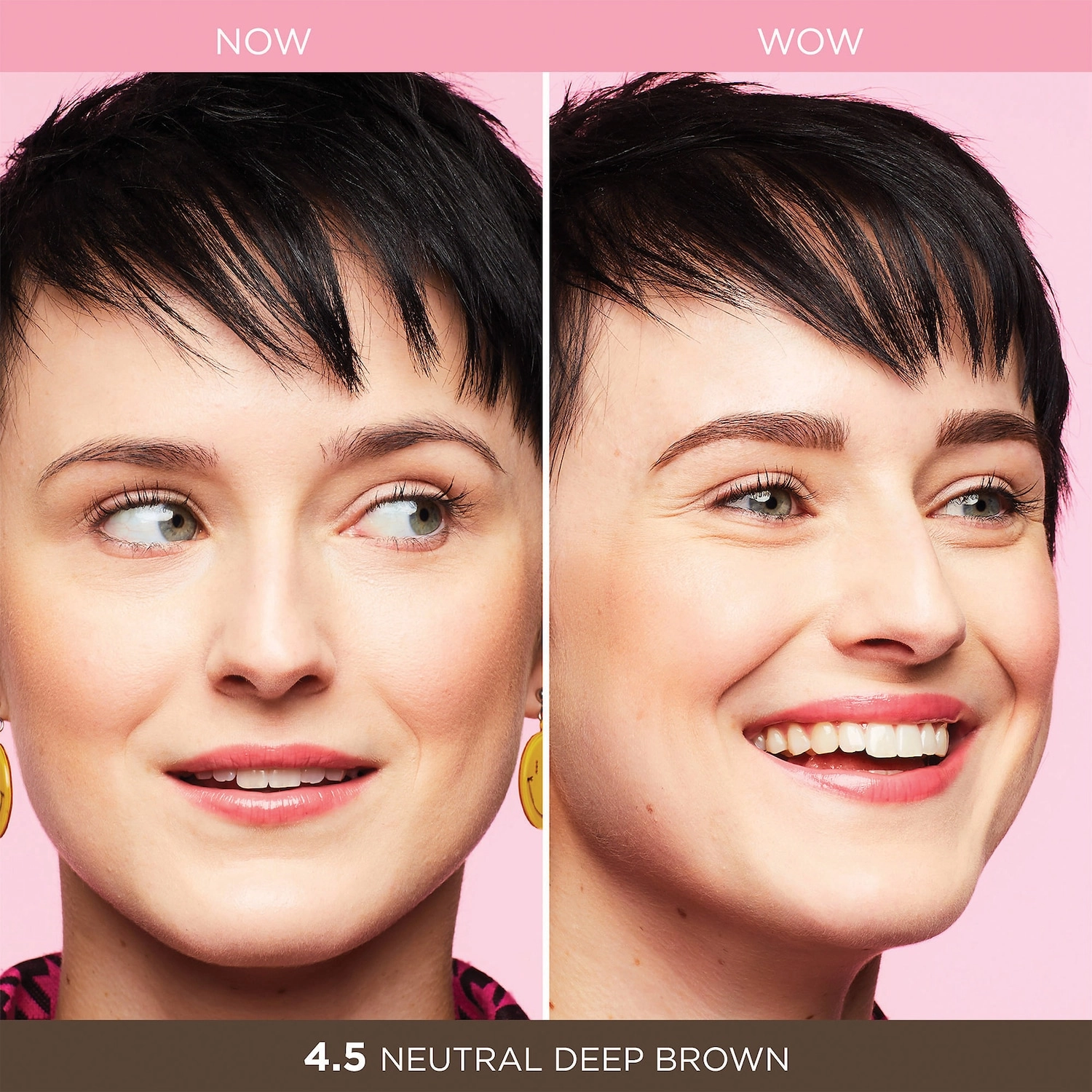 Benefit Cosmetics Goof Proof Waterproof Easy Shape & Fill Eyebrow Pencil Color: 4.5 - Neutral Deep Brown - Image 7