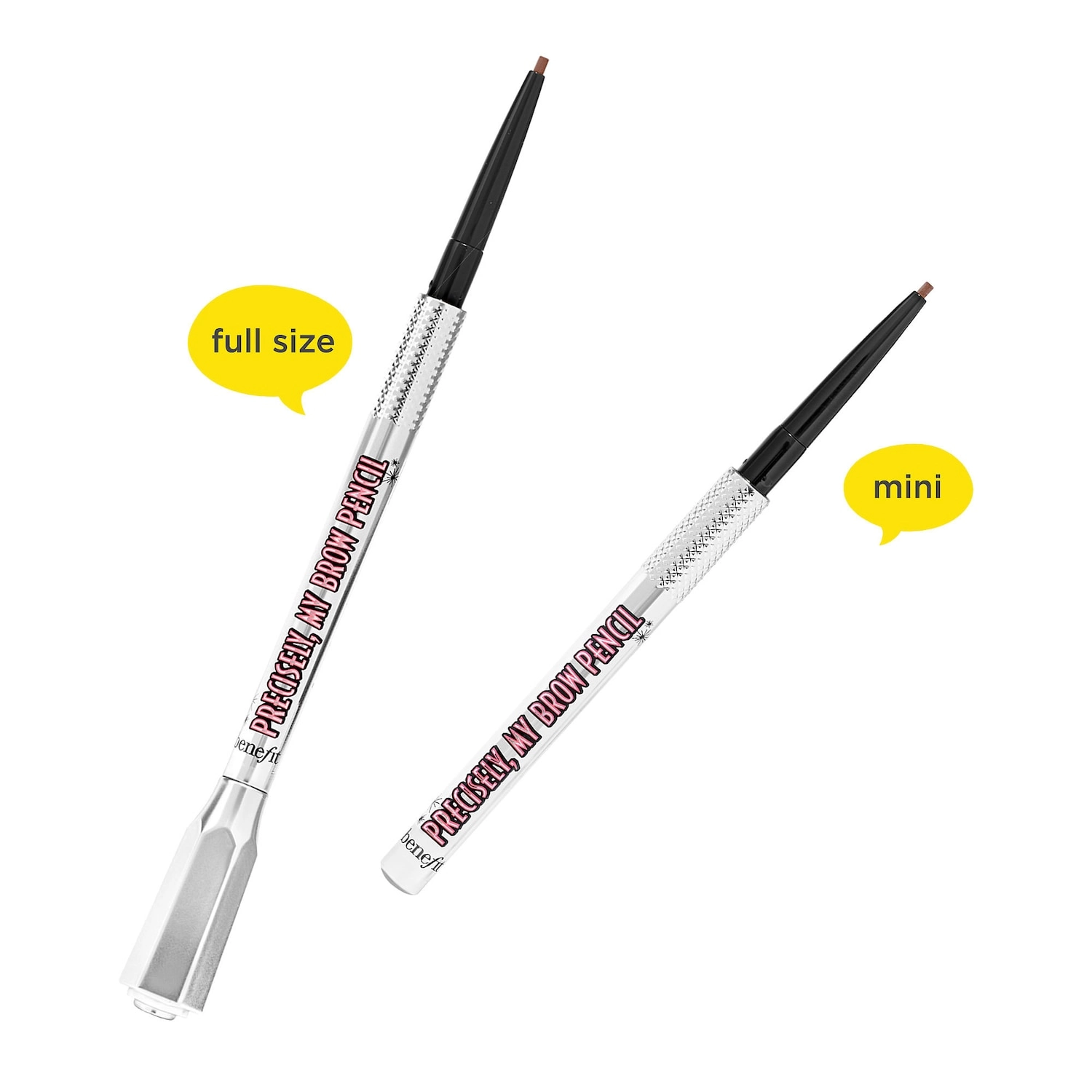 Benefit Cosmetics Precisely, My Brow Pencil Waterproof Eyebrow Definer in Shade 4.5 - Neutral Deep Brown - Image 2