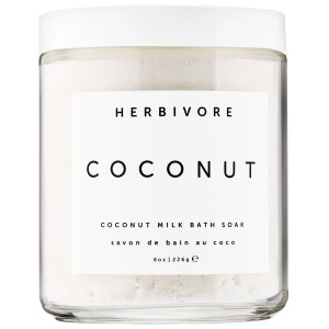 Herbivore Coconut Milk Bath Soak 8oz/237mL - Moisturizing and Softening
