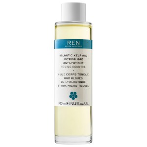 REN Clean Skincare Atlantic Kelp and Microalgae Anti-Fatigue Toning Body Oil 3.3 oz/100 mL