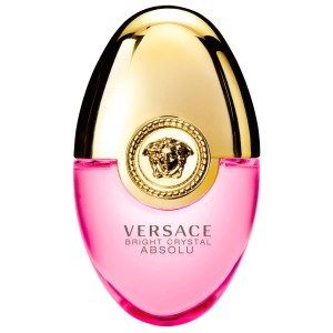 "Versace Bright Crystal Absolu 0.34 oz/10 mL Floral Layerable Perfume"
