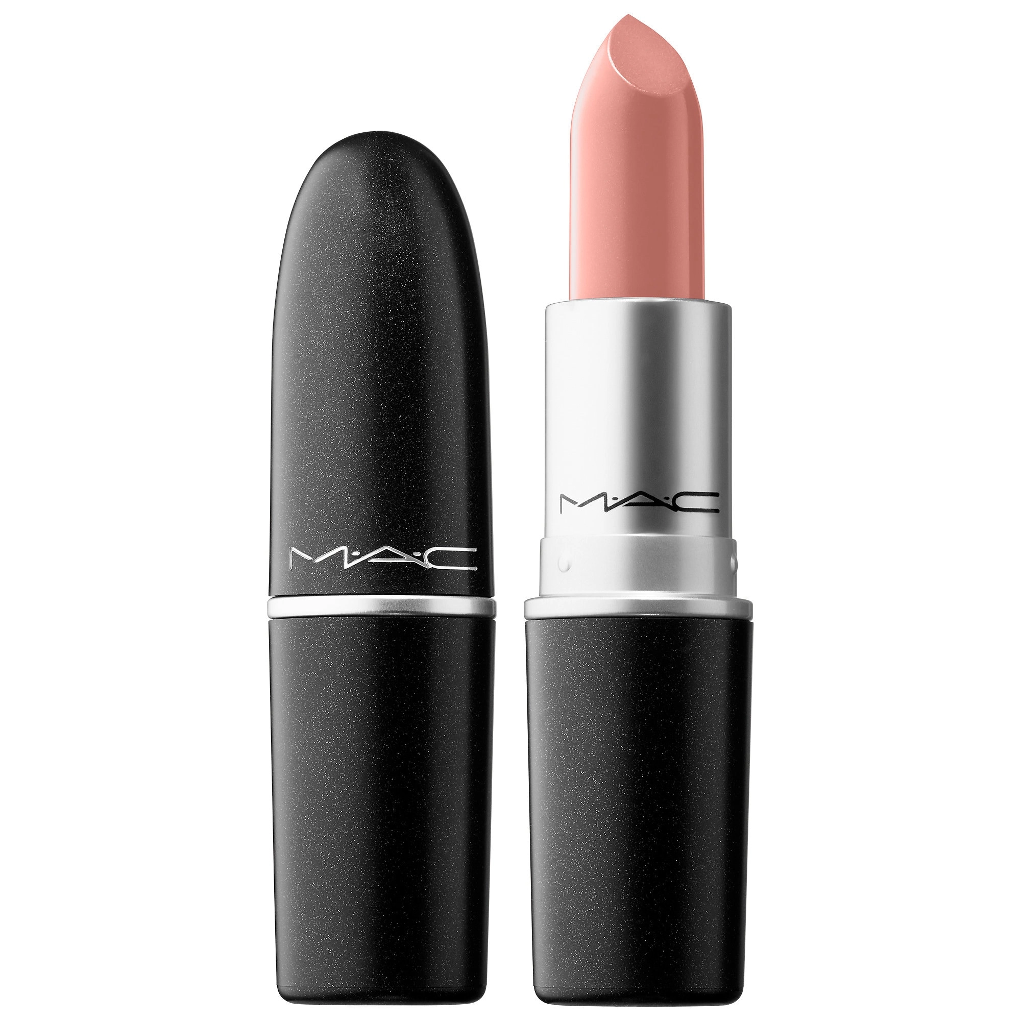 MAC Cosmetics Amplified High-Pigment Lipstick in Blankety - Soft Pink Beige